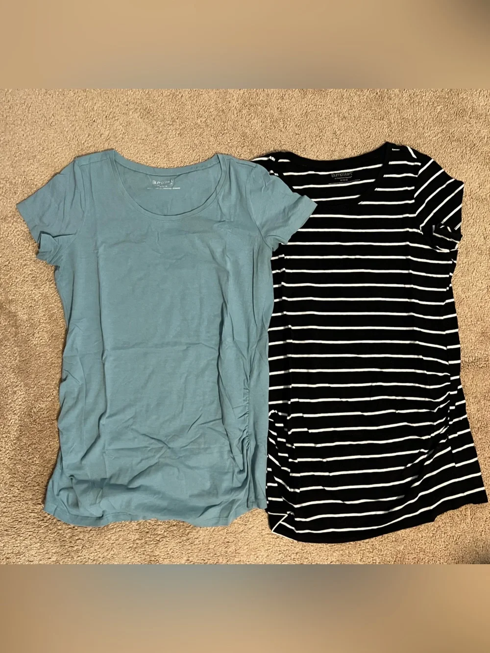 Four pack BumpStart Maternity Short Sleeve Tees - Picture 3 of 4
